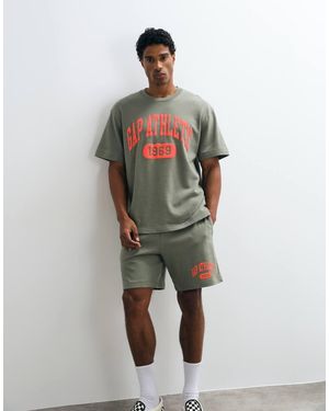 Gap Athletic Logo T-Shirt Co-Ord - Green