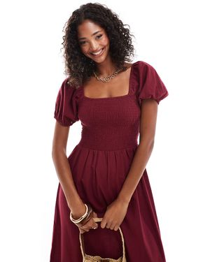 esmé studios – exclusive – midi-strandkleid - Rot