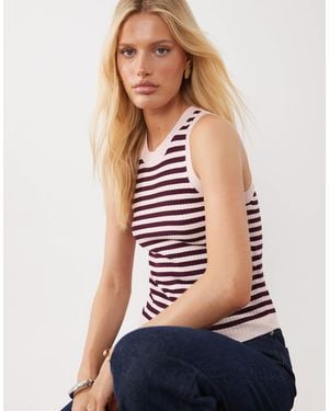 Jdy Knitted Tank Top - White