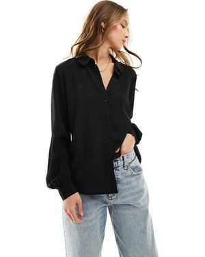 Jdy Long Sleeve Blouse - Black