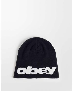 Obey Gorro Delta Logo - Azul