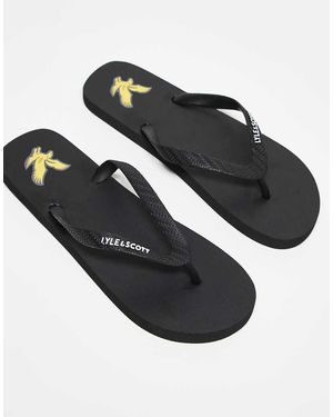 Lyle & Scott Flip Flop - Black