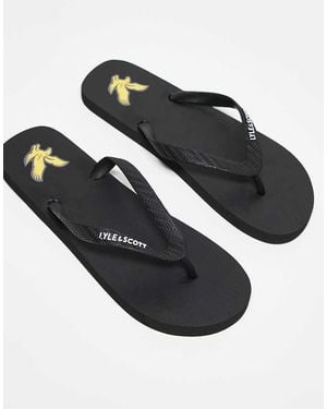 Lyle & Scott Flip Flop - Black