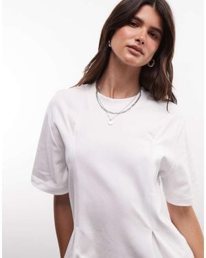 AllSaints Sofia Lisa T-Shirt Met Korte Mouwen - Wit