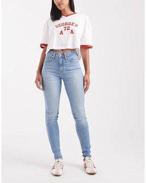 Levi's 721 Skinny Jeans High Rise - Blue