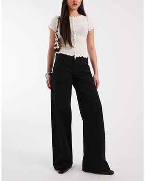 Cotton On Low Rise Wide Leg Jean - Blue