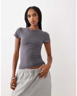 Cotton On Hold Me Short Sleeve Crew Neck - Blue