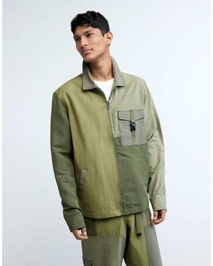 Desigual Military Jacket Pockets - Green