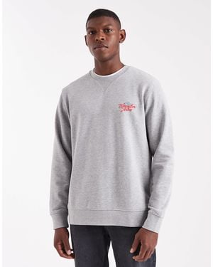 Wrangler – relaxed fit sweatshirt - Grau