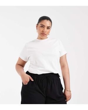 ONLY Pantalones Cortos Negros Sin Cierres De - Blanco