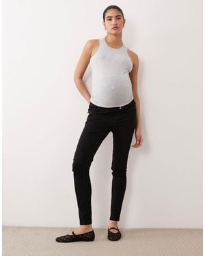 ASOS Asos Design Maternity Skinny Jeans - Gray