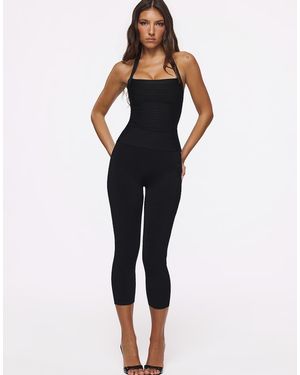 House Of Cb Thecapri Bandage Trousers - Blue