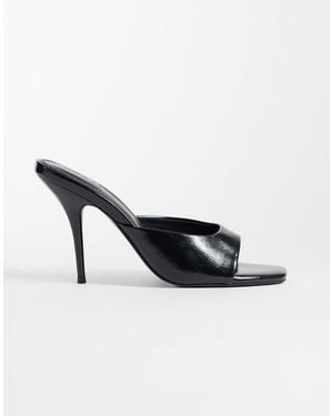 ASOS Nighty Mule Con Tacco Alto Nere - Nero