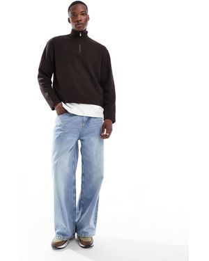 ASOS – oversize-sweatshirt - Schwarz