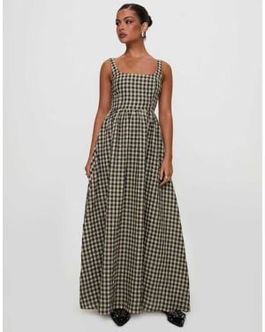 strapless open back dress South of France Maxi Dress | Blue | Womens main image 1