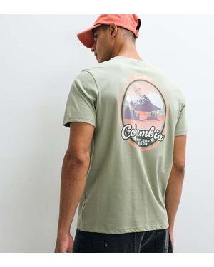 Columbia Csc Outdoor Back Graphic T-shirt - Green
