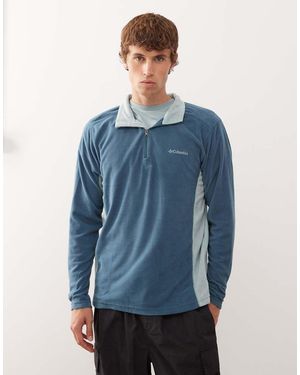 Columbia Klamath Range Ii Half Zip Fleece - Blue