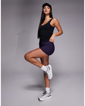 4505 Top Deportivo Sin Mangas Ligeramente Corto Icon De - Gris