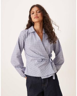 Jdy Tie Knot Shirt - Gray
