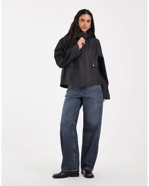 ONLY Hooded Rain Jacket - Blue