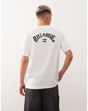 Billabong Arch Wave Short Sleeve T-Shirt - White