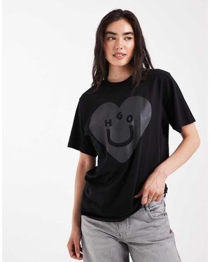 HUGO Vintage T-shirt - Black