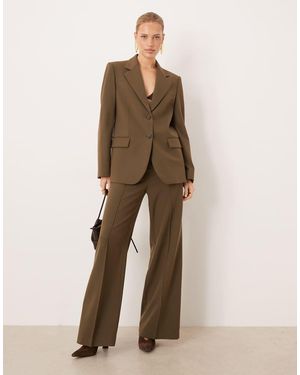 Mango Paris Tailored Trouser Co-ord - Natural