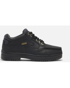 Timberland Botas De Caña Baja Negras Con Cordones Y Acabado Granulado Gore-Tex Heritage De -Negro