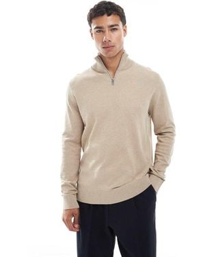 JJ Rebel Maglione Con Zip Corta - Neutro