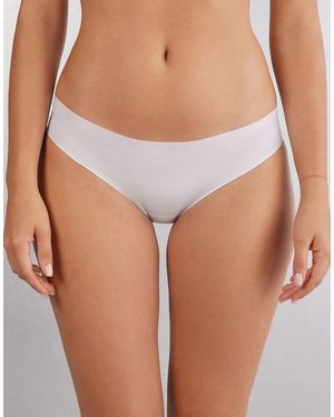 Intimissimi Seamless Microfibre Snug-Fit Knickers - White