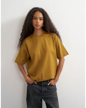 TOPSHOP Premium Interlock T-shirt - Green