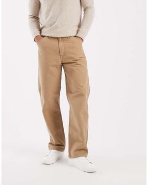 Levi's 568 Loose Straight Leg Carpenter Trousers - Natural