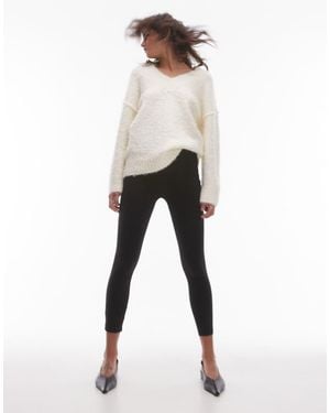 Mango Slim Fit legging - Black