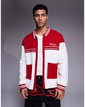 ICECREAM – parlor – strickjacke - Rot