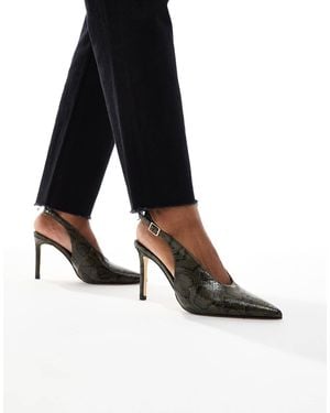 SEQWL – petunia – slingback-pumps - Schwarz