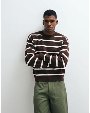 Cotton On – kastiger strickpullover - Grau