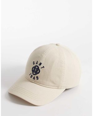 GANT 1949 Logo Baseball Cap - Natural