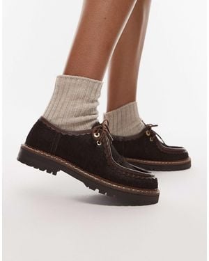 Bronx – loafer zum schnüren - Braun