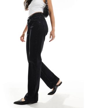 Mango Straight Leg Jeans - Black