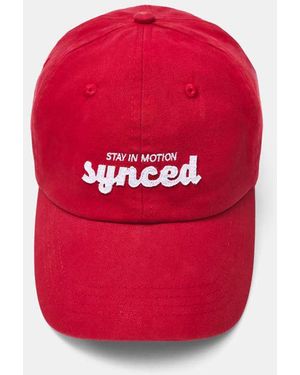 Pull&Bear Synced Graphic Cap - Red