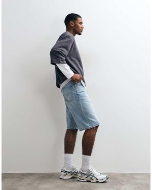 Levi's 470 baggy Denim Shorts - Blue