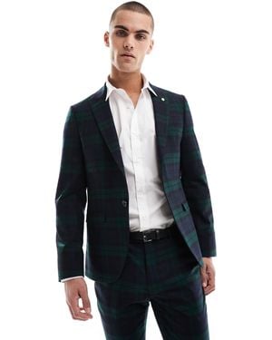 Twisted Tailor Suit Jacket - Blue