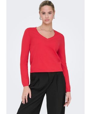 ONLY Jersey Rojo Marte De Punto