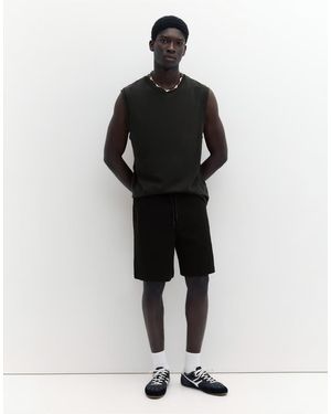 Pull&Bear Bermuda Joggers Regular Fit Neri - Nero