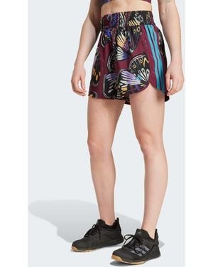 adidas Originals Adidas X Farm Pacer Shorts - Blue