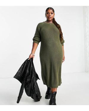 Noisy May Vestito Midi - Verde