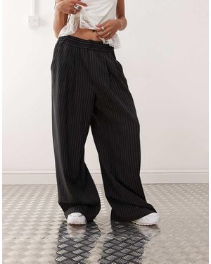 Collusion Ruimvallende Pull-On Broek - Blauw