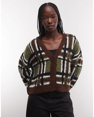 The Ragged Priest Bouclé-oversize-cardigan - Schwarz