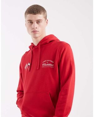 Tommy Hilfiger X Cadillac F1 Speedometer Hoodie - Red
