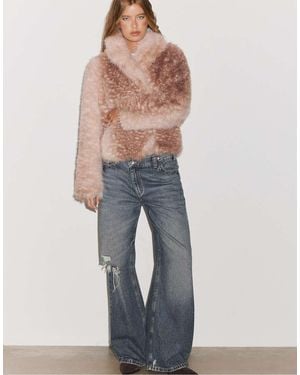 Stradivarius Giacca Con Rever - Blu